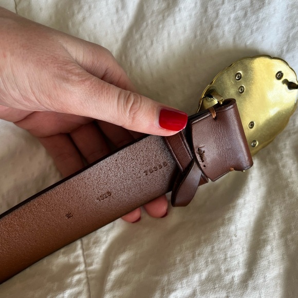 Ralph Lauren Leather Belt - Picture 3 of 10
